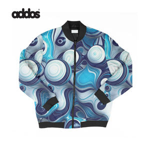 แจ็คเก็ตบอมเบอร์ผู้ชายคุณภาพสูงรุ่นใหม่ปี 2025 แบบสั่งทำพิเศษสำหรับฤดูหนาว คอตั้ง ระบายอากาศได้ดี ผลิตจากโพลีเอสเตอร์ 100% - Product Image 5