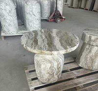 Table d'appoint légère en béton Meubles en résine fabriqués au Vietnam du principal fabricant pour une utilisation dans le jardin