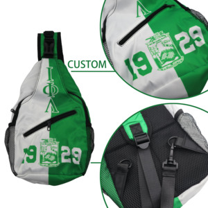 Sac à dos à bandoulière <span class=keywords><strong>vert</strong></span> 1929 IOTA PHI LAMBDA Sorority Sac à dos à bandoulière pour femme - Product Image 5