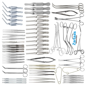 Juego de cirugía vascular mayor de 62 piezas, la especialidad quirúrgica que se centra en el sistema vascular - Product Image 4