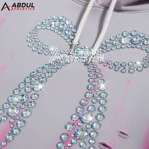 Sudaderas con Capucha de Diseño Moderno para Hombre, Lavado Ácido, con Pedrería, para Ropa Urbana de Moda - Product Image 6