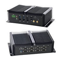 PC industriel intégré 12th Gen i7 1255U I5 1235U DDR5 3 LAN M.2 NVME SIM WiFi 4G Win 10 Linux X86 Carte mère Ordinateur industriel