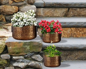 Buena Venta de bañera de lavado de metal galvanizado con grifo, contenedores de pared, maceta colgante de granja, diseño único - Product Image 3