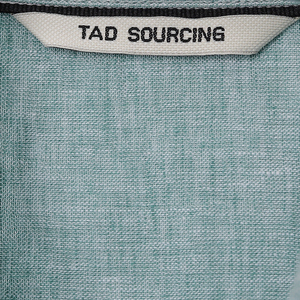 เสื้อเชิ้ตแขนสั้นผู้ชายสีเขียวพาสเทลลำลอง ผ้าลินินผสมฝ้าย แห้งเร็ว สำหรับฤดูร้อน ขายส่งจาก TAD Sourcing - Product Image 5