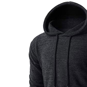 เสื้อฮู้ดลำลองแบบสวมหัวสำหรับผู้ชายเสื้อมีฮู้ดลำลองสีพื้นเสื้อมีฮู้ดลำลองออกแบบได้ตามต้องการ - Product Image 4