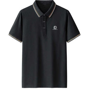 เสื้อโปโลสำหรับผู้ชายเสื้อกีฬาแขนสั้นเสื้อโปโลผ้าฝ้ายสำหรับขับขี่ม้าฤดูร้อน - Product Image 5