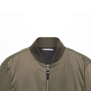 แจ็กเก็ตนักบินสำหรับผู้ชายและผู้หญิงน้ำหนักเบาสีทึบระบายอากาศได้ดีสำหรับฤดูหนาว - Product Image 4