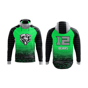 CISTOM hommes meilleure qualité entièrement pull sweat-shirt séchage rapide respirant solide numérique imprimé ODM/OEM tissu polaire à capuche - Product Image 3