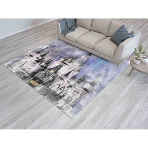 Alfombra Castillo de Cenicienta: Decoración Colorida para Habitación Infantil, Alfombra de Chenilla - Product Image 5