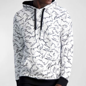 เสื้อฮู้ดพิมพ์ลายพัฟสำหรับผู้ชายเสื้อครอปไซส์ใหญ่พิเศษพิมพ์ลาย3D ผ้าคอตตอน - Product Image 1