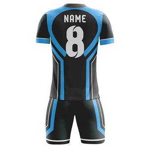 Uniformes de equipo de fútbol transpirables de nueva llegada, diseño OEM hecho en fábrica, uniforme de equipo de fútbol para ropa de Club - Product Image 2