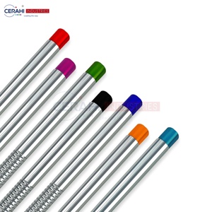 Juego de 7 instrumentos quirúrgicos dentales manuales de acero inoxidable Proximators PDL elevadores de luxación con casete de esterilización - Product Image 3