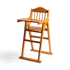 Chaise haute pour bébé Asmara - Chaise de repas en plastique sécurisée pour nourrissons de 0 à 12 mois - Product Image 1