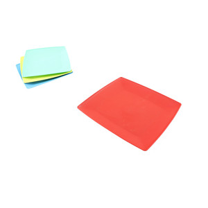 Tányér mingen anyag Szögletes Nagy Sterk - Product Image 1