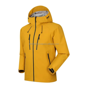 Veste d'hiver pour homme, softshell, imperméable, coupe-vent, respirante, col roulé, fermeture éclair, doublure en coton, technologie StretchA, coupe ample - Product Image 3