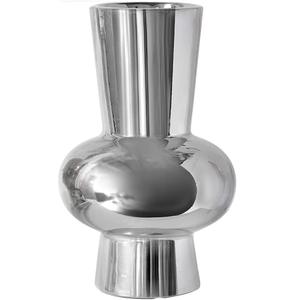 Maceta de Metal martillado para decoración de Hotel y restaurante para decoración de interiores y exteriores Floreros de diseño de metal antiguo - Product Image 4