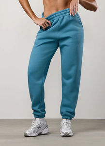 Nuevo Conjunto Deportivo con Capucha para Mujer, Invierno, 100% Algodón, Transpirable, con Impresión de Logotipo Personalizado, Diseño Sólido - Product Image 6