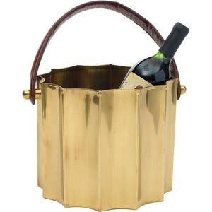 Gold Color Metal Casted Aluminum <b>Ice</b> <b>Bucket</b> Insulated for Longer Retention for Parties Premium <b>Ice</b> <b>Bucket</b> Drink Accessory - Product Image 1