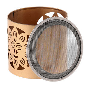 Quemador de metal Bakhoor de diseño elegante y moderno de alta calidad Vintage con red, tamaño personalizado y forma, recubierto de cobre para el hogar - Product Image 4