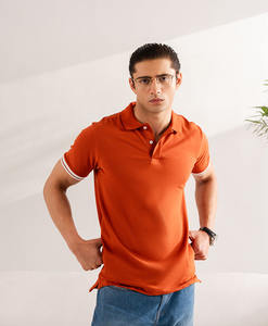 Polo para hombre con cuello redondo y logotipo personalizado, camisetas de golf de algodón 100%, diseño sencillo, pedido a granel, polos para hombre - Product Image 5