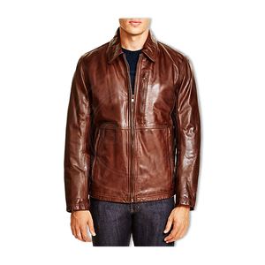 Men's <b>Faux</b> <b>Leather</b> <b>Jackets</b>, Trendy Designs with Low MOQ for Apparel Retailers - Product Image 6