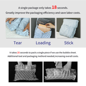 ซองกันกระแทกแบบเป่าลม JifBag Plus รีไซเคิลได้ ฟิล์มหลายชั้น ซองจดหมายบุฟองน้ำสำหรับจัดส่ง เป็นมิตรกับสิ่งแวดล้อม  ถุงลมกันกระแทกแบบกำหนดเองได้ - Product Image 3