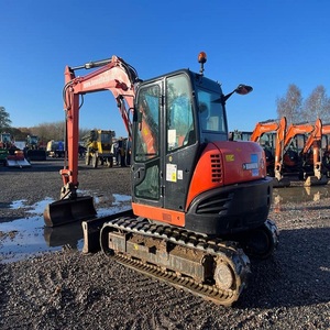 Pelle sur chenilles KX080-3 Kubota de qualité supérieure utilisée poids de fonctionnement de 8 tonnes moteur boîte de vitesses roulement de pompe à engrenages - Product Image 2