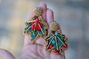 ตุ๊กตาลูกปัดทำมือสไตล์อินเทรนด์ประดับลูกปัดทำด้วยมือสไตล์โบฮีเมียนต่างหูพู่ห้อยเครื่องประดับแฟชั่นของผู้หญิงสำหรับวันหยุดพักผ่อนที่สมบูรณ์แบบ - Product Image 4