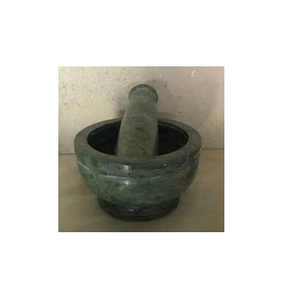 ชุดครกและสากหินอ่อนธรรมชาติสำหรับบดและกำหนดขนาดสินค้าขายดีหัตถกรรมธรรมชาติ - Product Image 2