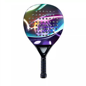 Raqueta de Pádel Profesional Smartshine Ent OEM con Logotipo/Color Personalizables, Fibra de Carbono 3K, 101 Pulgadas Cuadradas, 290g de Peso, Tamaño Personalizado - Product Image 3