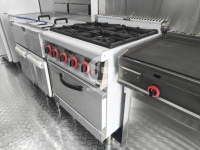Remolque de Comida Negro Personalizado Etodevice de 18 pies para Australia - Cocina Móvil Totalmente Equipada