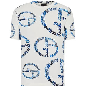 Camiseta Casual de Algodón para Hombre, 100% Algodón, Corte Regular, Manga Corta, Alta Calidad, Estilo Urbano Ecológico, Tejido de Punto, Estampado Personalizado - Product Image 1