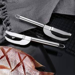 มีดอเนกประสงค์ 3-in-1 สำหรับตัดปลา ทำจากเหล็กกล้า พร้อมคุณสมบัติครบครัน - Product Image 4
