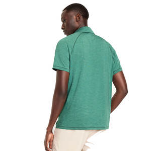 Polo de manga corta para hombre, Polo elástico ultra suave que absorbe la humedad, camisetas polo de rendimiento - Product Image 2