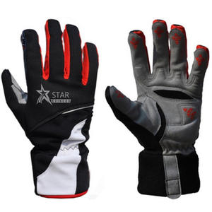 Gants de ski pour hommes OEM antidérapants avec doigts complets étanches pour la randonnée, le cyclisme et la moto, doublés en polaire, gardant la chaleur avec écran tactile - Product Image 3