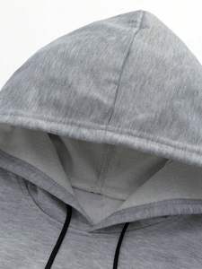 New Arrival OEM Men's Hoodie & Sweatpants Set High Quality 100% Cotton Fleece <b>Thermal</b> Blank Custom Two Piece <b>Tracksuit</b> - Product Image 3