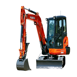 Mini-pelle KX040-4 Kubota 6 tonnes Équipement d'occasion fiable Moteur à roulements de qualité 10 tonnes HUADE Pompe à boîte de vitesses pour PLC - Product Image 6