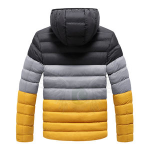 Veste matelassée homme de la meilleure qualité pour l'hiver Vêtements de rue stylés avec logo sur le devant - Product Image 2