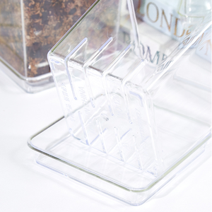 <span class=keywords><strong>Pot</strong></span> <span class=keywords><strong>de</strong></span> pépinière transparent Pots en plastique avec plateau et drainage pour rempoter le <span class=keywords><strong>pot</strong></span> <span class=keywords><strong>de</strong></span> jardinière d'orchidées pour une utilisation à vie - Product Image 6