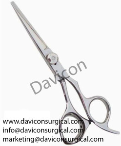 Tijera de afeitar de acero inoxidable de alta calidad, tornillo ajustable, tijeras de peluquero, fuente de alimentación Manual, instrumentos de belleza - Product Image 2