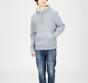 Venta al por mayor al aire libre táctico pulóver liso Sudadera con capucha para hombres rendimiento cálido invierno algodón Sudadera con capucha - Product Image 2