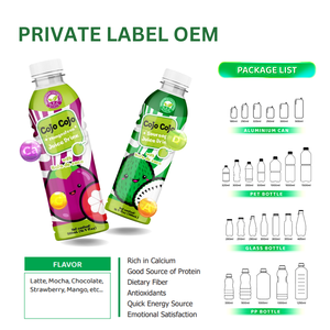 Empaquetado de botella de etiqueta privada OEM BRC HALAL, bebida de jugo de fresa Premium de Cojo, Nata De Coco, puré, BRC, HALAL, gratis, a la venta, a la al por mayor, a la venta, al por mayor - Product Image 4