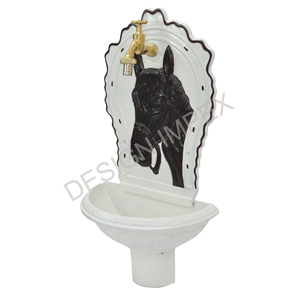 Fontaine murale et lavabo de style vintage irlandais pour la décoration extérieure de jardin artisanat fait à la main fontaine décorative lavabo par DI - Product Image 5