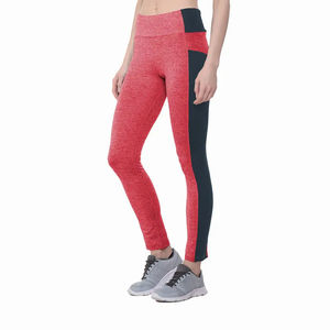2024 Custom Made Professional Women's Mid Waist <b>Legging</b> Hot Sale <b>Knitted</b> Pants in Solid Spandex Polyester Pattern - Product Image 3
