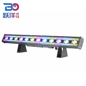 IP65 S612 RGBW tête Super secouant <span class=keywords><strong>clignotant</strong></span> stroboscopique lavage lumière LED Disco scène lumières barre DMX lumière noire pour DJ Club - Product Image 2