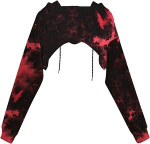 Sudadera corta con capucha personalizada para Mujer | Jersey de moda 2025 para gimnasio, ropa deportiva, Propietarios de boutiques y compradores de ropa deportiva al por mayor - Product Image 2