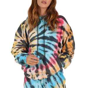 Sweat à capuche unisexe personnalisé doublé de satin, confortable, style pull et fermeture éclair, streetwear haut de gamme avec broderie - Product Image 3