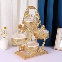 Nouveau design personnalisé de bol de dattes et de collations faites à la main pièce de qualité fantastique pour la décoration du Ramadan vente en gros
