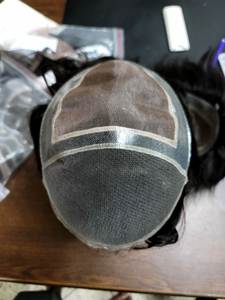 Peluca con malla frontal para hombres corta para corte Pixie rizado Natural negro prearrancado sin pegamento SP tupé cabello humano suelto rizado - Product Image 4