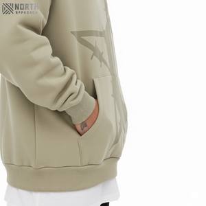 Nouvel ensemble de survêtements tendance hiver 2025 pour hommes, avec capuche, logo personnalisé, 100 % coton respirant, taille élastique, effet vieilli - Product Image 6